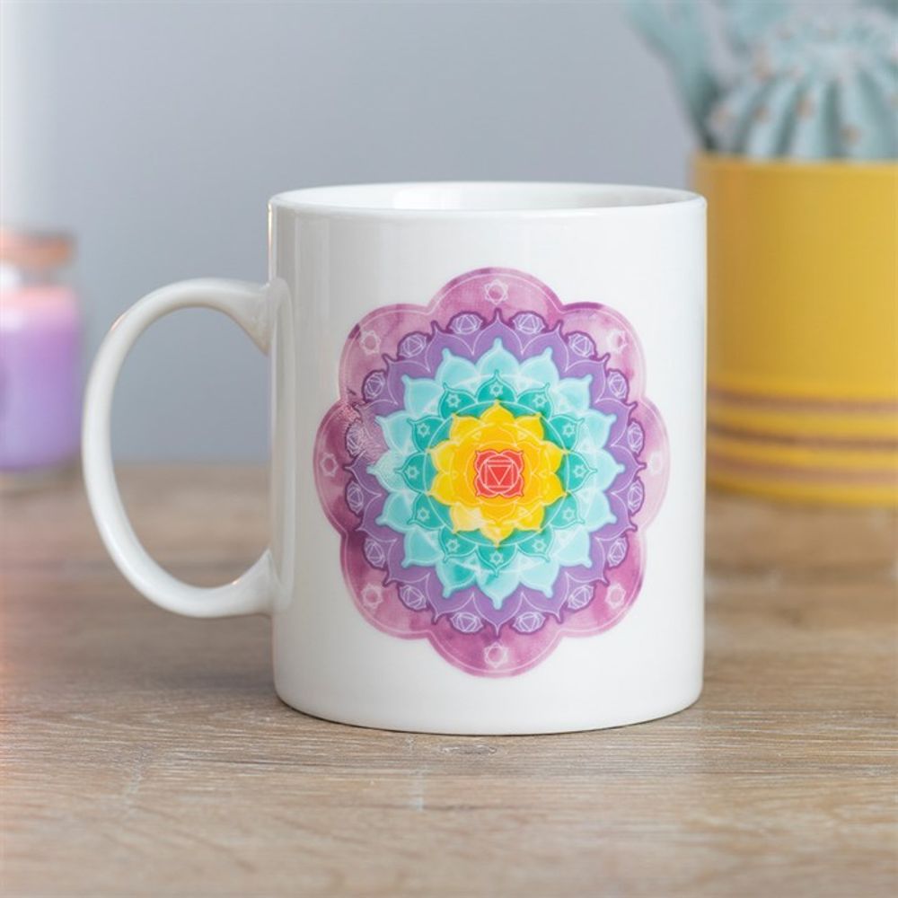 The Chakra Mandala Mug - ScentiMelti Home Fragrance, Beauty & Gifts UK