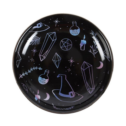 Crystal Witch Trinket Dish - ScentiMelti Home Fragrance, Beauty & Gifts UK