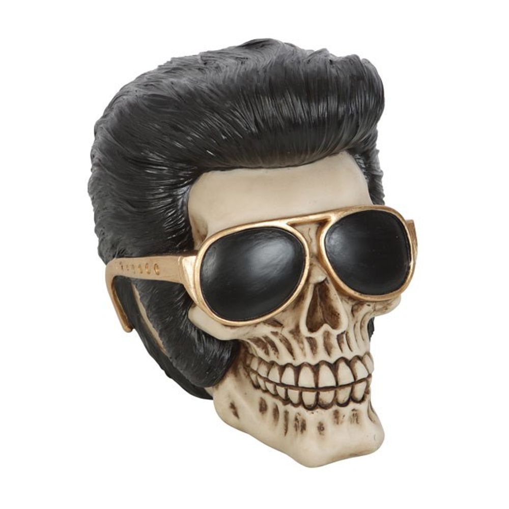 Rockstar Skull Ornament with Sunglasses - ScentiMelti  Rockstar Skull Ornament with Sunglasses