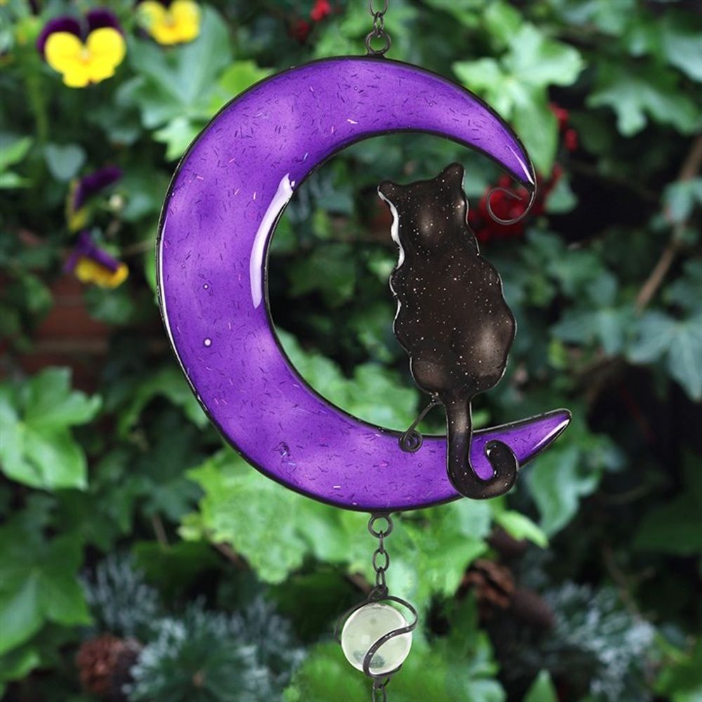 Black Cat Windchime - ScentiMelti  Black Cat Windchime