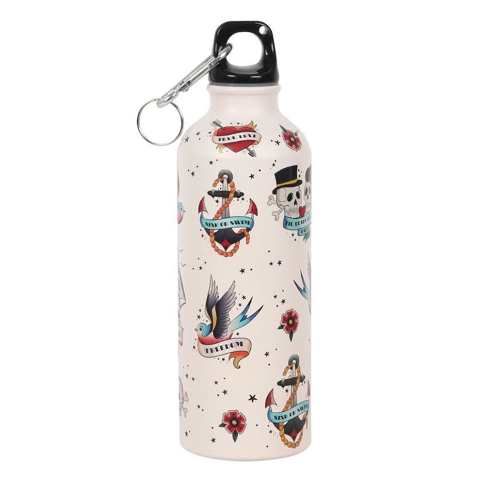 Tattoo Metal Water Bottle - ScentiMelti Home Fragrance, Beauty & Gifts UK