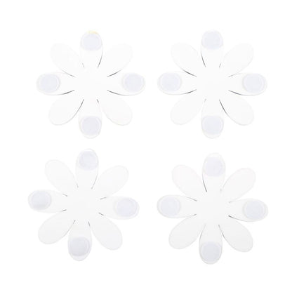 Set of 4 Daisy Shaped Coasters - ScentiMelti  Set of 4 Daisy Shaped Coasters