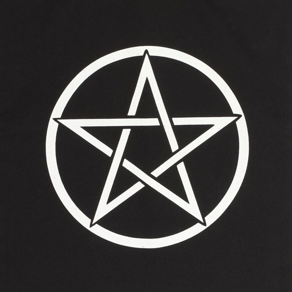 Pentagram Polycotton Tote Bag - ScentiMelti  Pentagram Polycotton Tote Bag