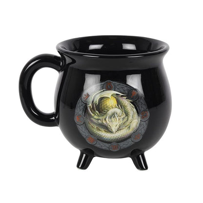 Ostara Colour Changing Cauldron Mug by Anne Stokes - ScentiMelti  Ostara Colour Changing Cauldron Mug by Anne Stokes