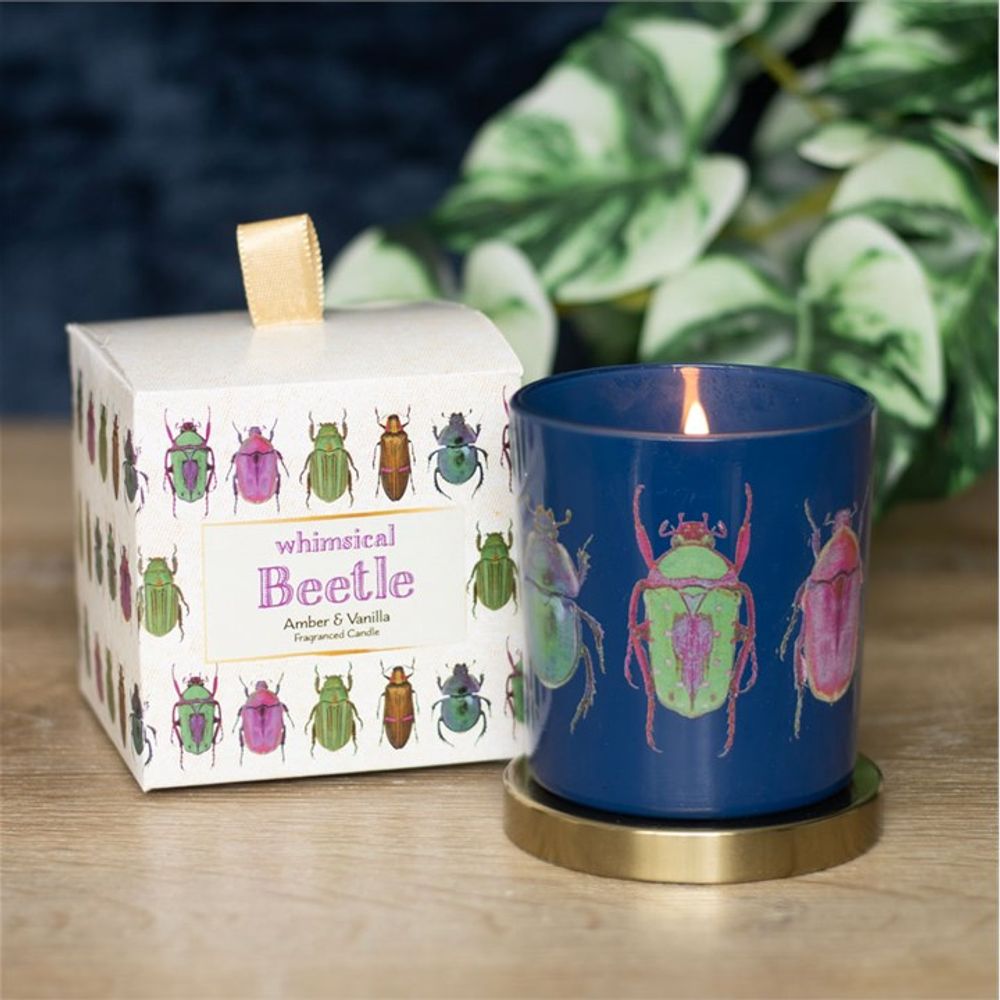 Blue Beetle Candle - ScentiMelti  Blue Beetle Candle