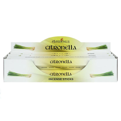 Set of 6 Packets of Elements Citronella Incense Sticks - ScentiMelti  Set of 6 Packets of Elements Citronella Incense Sticks