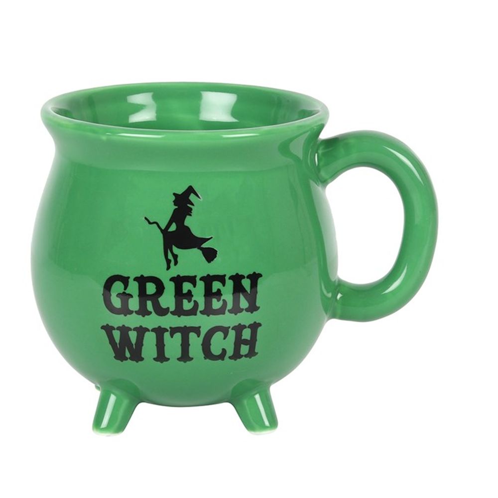 Green Witch Cauldron Mug - ScentiMelti  Green Witch Cauldron Mug