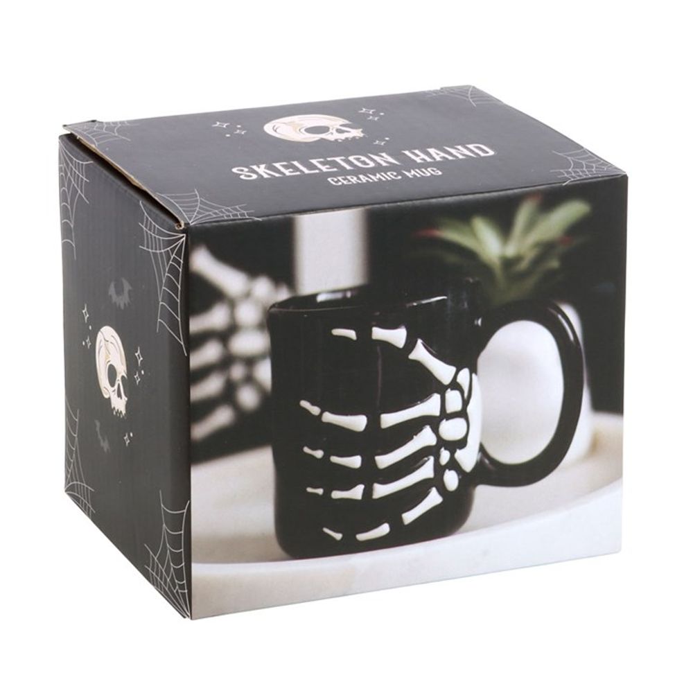 Skeleton Hand Mug - ScentiMelti  Skeleton Hand Mug