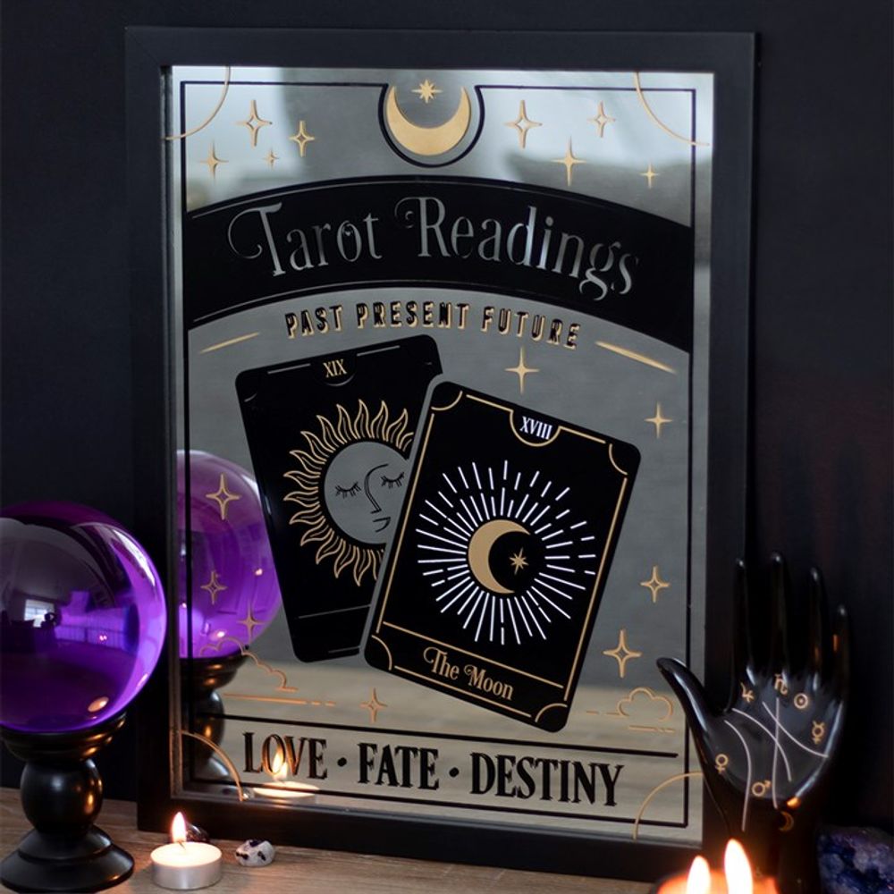 Tarot Readings Mirrored Wall Hanging - ScentiMelti  Tarot Readings Mirrored Wall Hanging