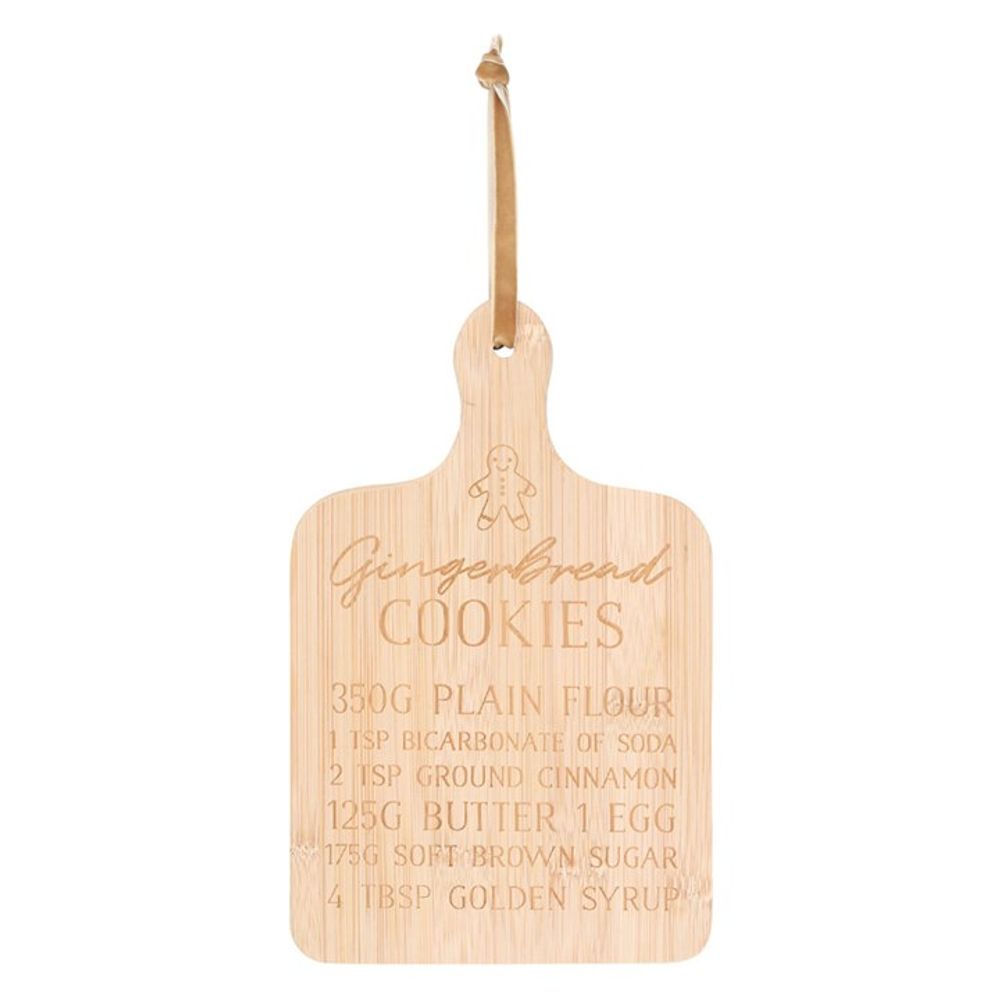 Gingerbread Cookies Bamboo Serving Board - ScentiMelti  Gingerbread Cookies Bamboo Serving Board