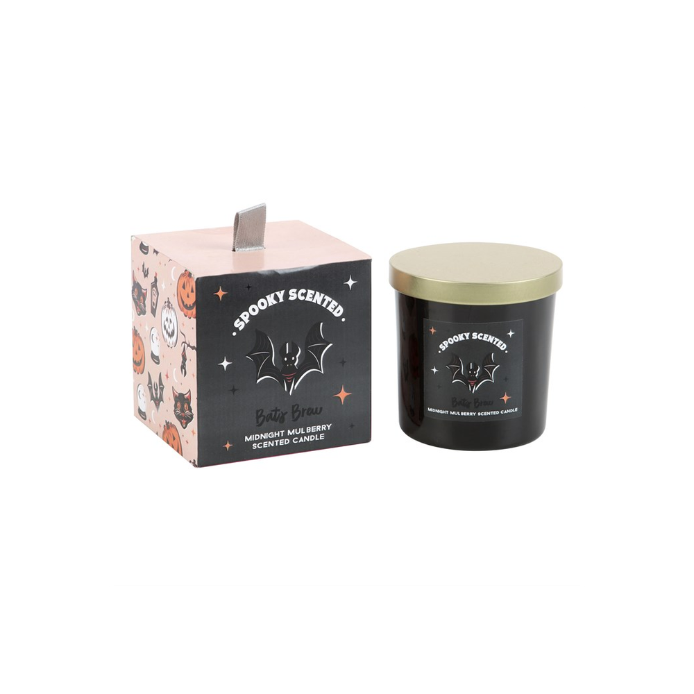 Bats Brew Midnight Mulberry Candle