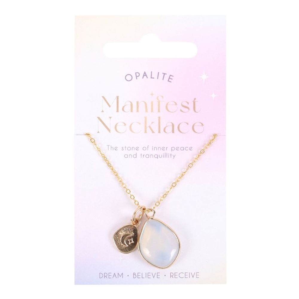 Opalite Manifestation Necklace - ScentiMelti  Opalite Manifestation Necklace