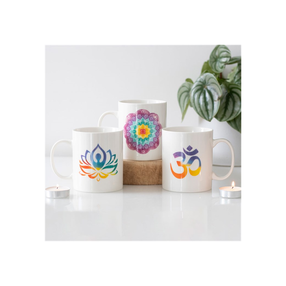 The Yoga Lotus Mug - ScentiMelti Home Fragrance, Beauty & Gifts UK