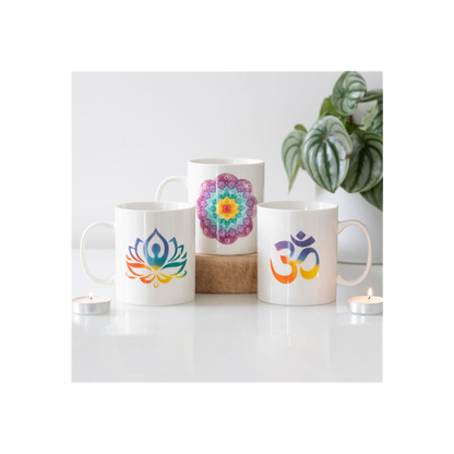 The Yoga Lotus Mug - ScentiMelti Home Fragrance, Beauty & Gifts UK