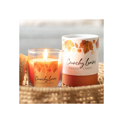 Crunchy Leaves Autumn Candle - ScentiMelti  Crunchy Leaves Autumn Candle