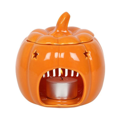 Hello Autumn Pumpkin Oil Burner - ScentiMelti  Hello Autumn Pumpkin Oil Burner