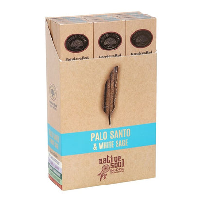 Set of 12 Palo Santo & White Sage Smudge Incense Sticks - ScentiMelti  Set of 12 Palo Santo & White Sage Smudge Incense Sticks