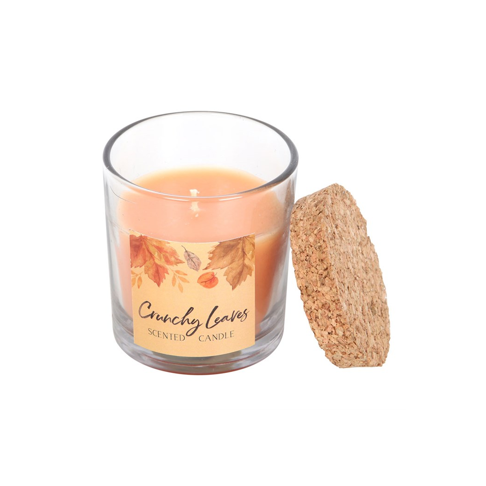 Crunchy Leaves Autumn Candle - ScentiMelti  Crunchy Leaves Autumn Candle