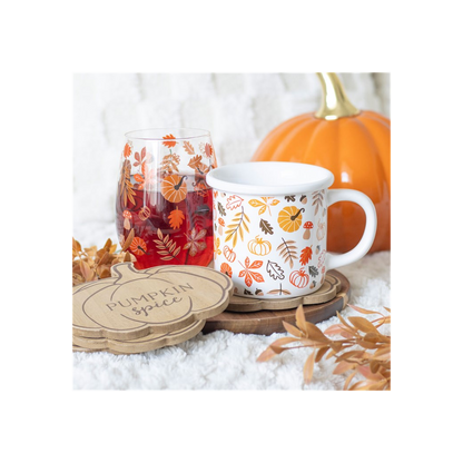 Pumpkin Spice Coaster Set - ScentiMelti  Pumpkin Spice Coaster Set