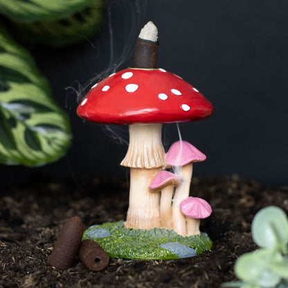 Mushroom Backflow Incense Burner - ScentiMelti  Mushroom Backflow Incense Burner