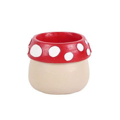 Mushroom House Resin Tealight Holder - ScentiMelti  Mushroom House Resin Tealight Holder