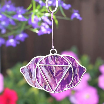 Third Eye Chakra Symbol Mini Suncatcher - ScentiMelti Home Fragrance, Beauty & Gifts UK