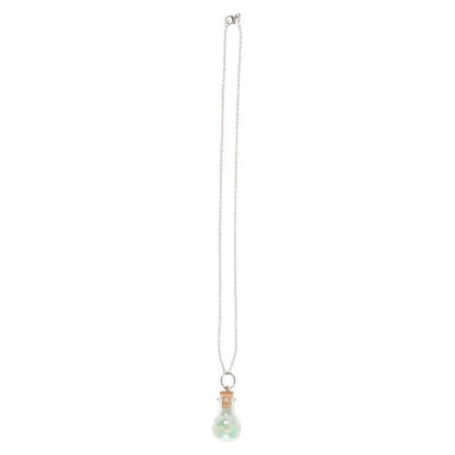 Luck Green Aventurine Crystal Chip Potion Bottle Necklace - ScentiMelti Home Fragrance, Beauty & Gifts UK