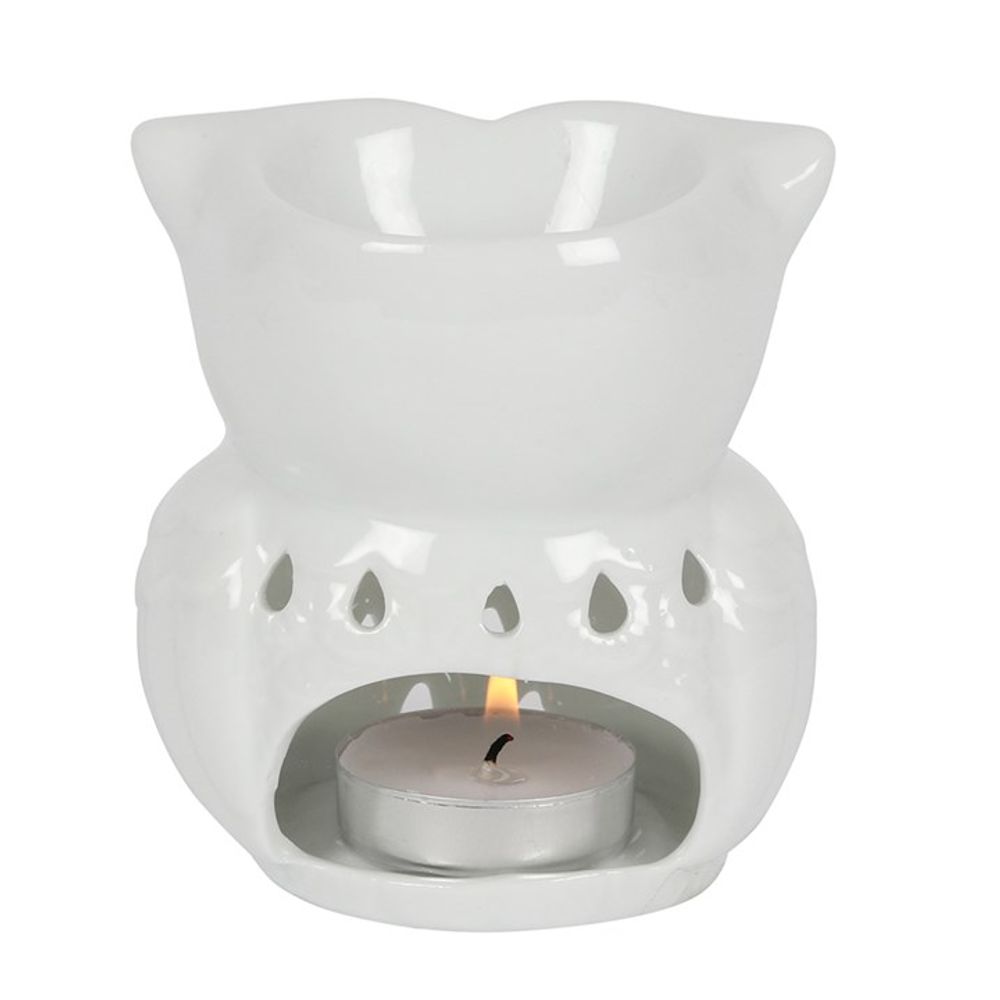 White Owl Oil Burner - ScentiMelti  White Owl Oil Burner