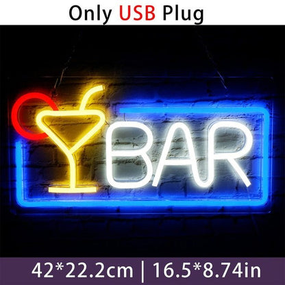 USB Powered Coffee LED Neon Light Sign - ScentiMelti Home Fragrance, Beauty & Gifts UK