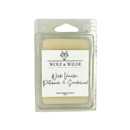 Vanilla, Patchouli & Sandalwood Soy Wax Melts 100g Wolf & Wilde ScentiMelti Wax Melts