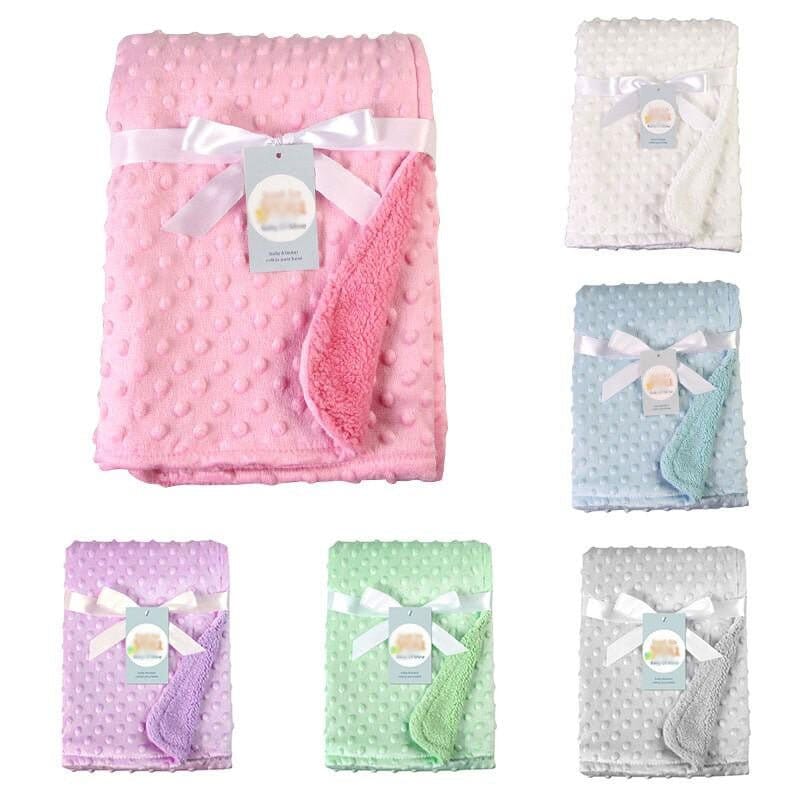 Versatile Baby Fleece Blanket - Soft, Warm, & Stylish - ScentiMelti Home Fragrance, Beauty & Gifts UK