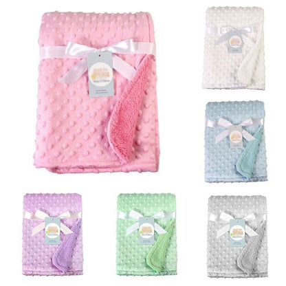 Versatile Baby Fleece Blanket - Soft, Warm, & Stylish - ScentiMelti Home Fragrance, Beauty & Gifts UK