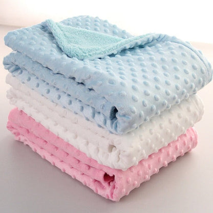 Versatile Baby Fleece Blanket - Soft, Warm, & Stylish - ScentiMelti Home Fragrance, Beauty & Gifts UK