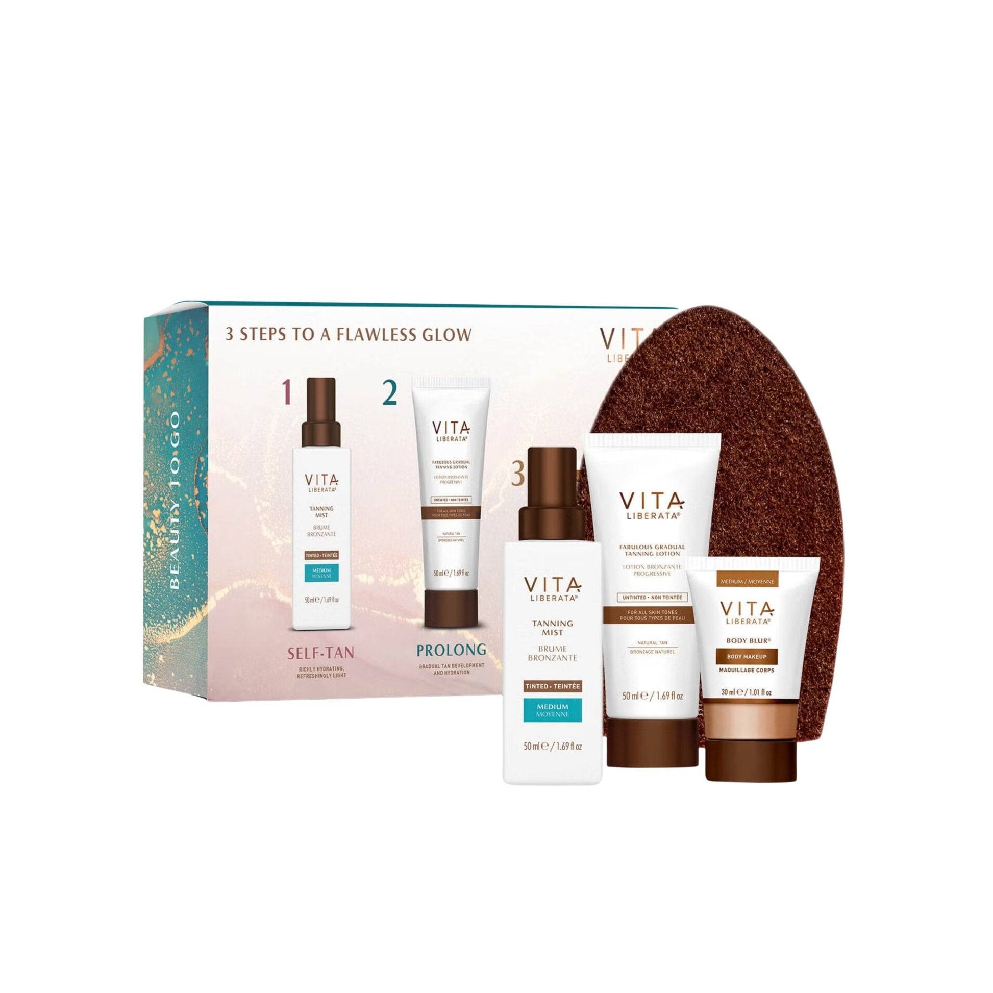 Vita Liberata Beauty To Go Travel Tanning Kit - ScentiMelti Home Fragrance, Beauty & Gifts UK