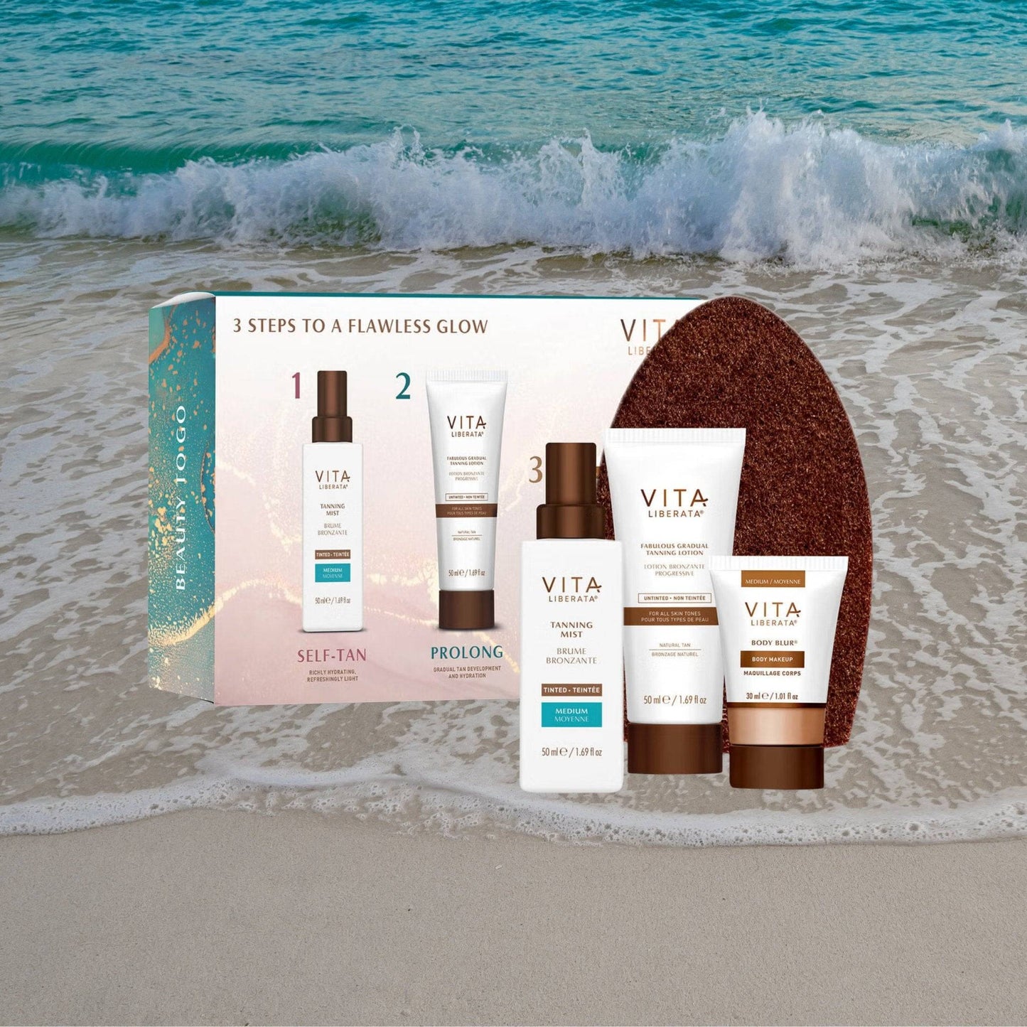 Vita Liberata Beauty To Go Travel Tanning Kit - ScentiMelti Home Fragrance, Beauty & Gifts UK