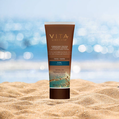 Vita Liberata Fabulous Tinted Tanning Lotion Dark (200ml) - ScentiMelti Home Fragrance, Beauty & Gifts UK