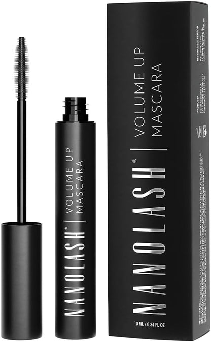 Nanolash Volume Up Mascara 10 ml - thickening mascara, effect of full and thick eyelashes, increasing volume, volumizing mascara, black mascara - ScentiMelti Home Fragrance, Beauty & Gifts UK