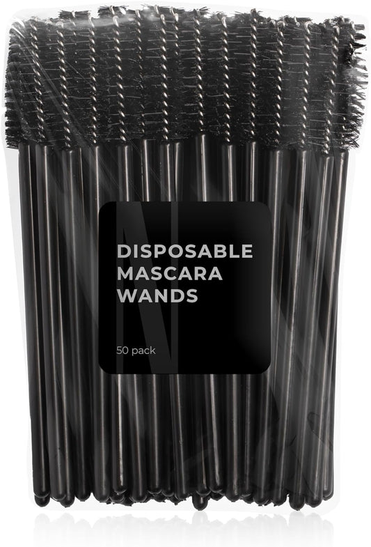 Nanolash Disposable Mascara Wands 50 pcs - disposable eyelash brushes, eyebrow spoolie Beauty Goddess ScentiMelti Wax Melts