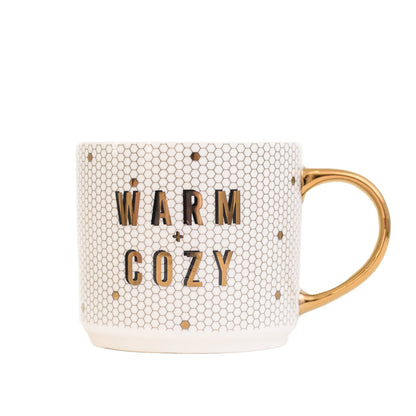 Warm + Cozy Tile Coffee Mug Luna Rossi ScentiMelti Wax Melts