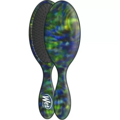 Wet Brush Swirling Stars Original Detangler Electric Lime - ScentiMelti Home Fragrance, Beauty & Gifts UK