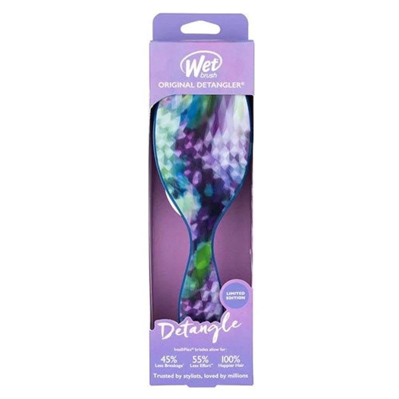 Wet Brush Swirling Stars Original Detangler Wild Violet - ScentiMelti Home Fragrance, Beauty & Gifts UK