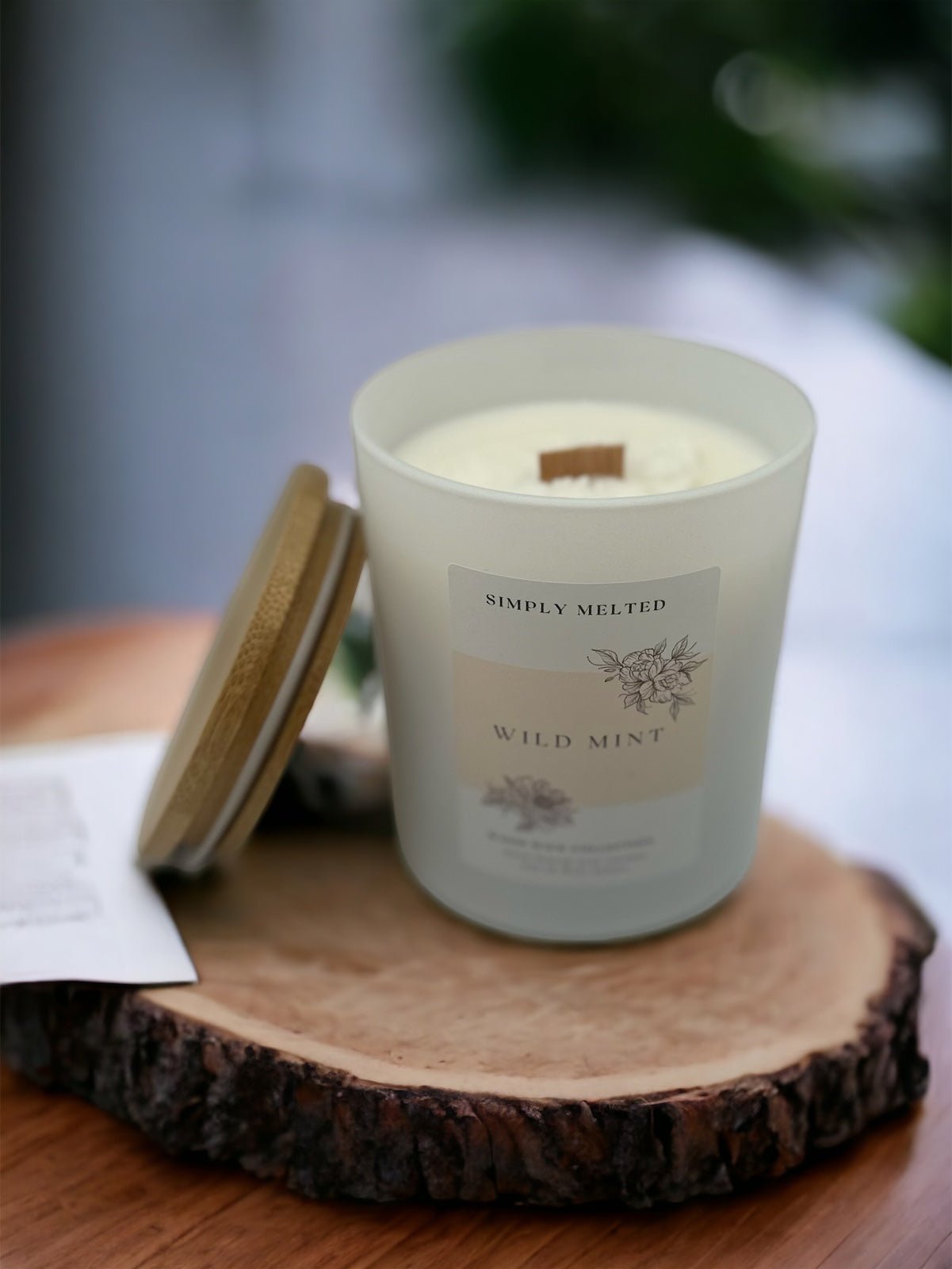 Wild Mint Small Candle - ScentiMelti Home Fragrance, Beauty & Gifts UK