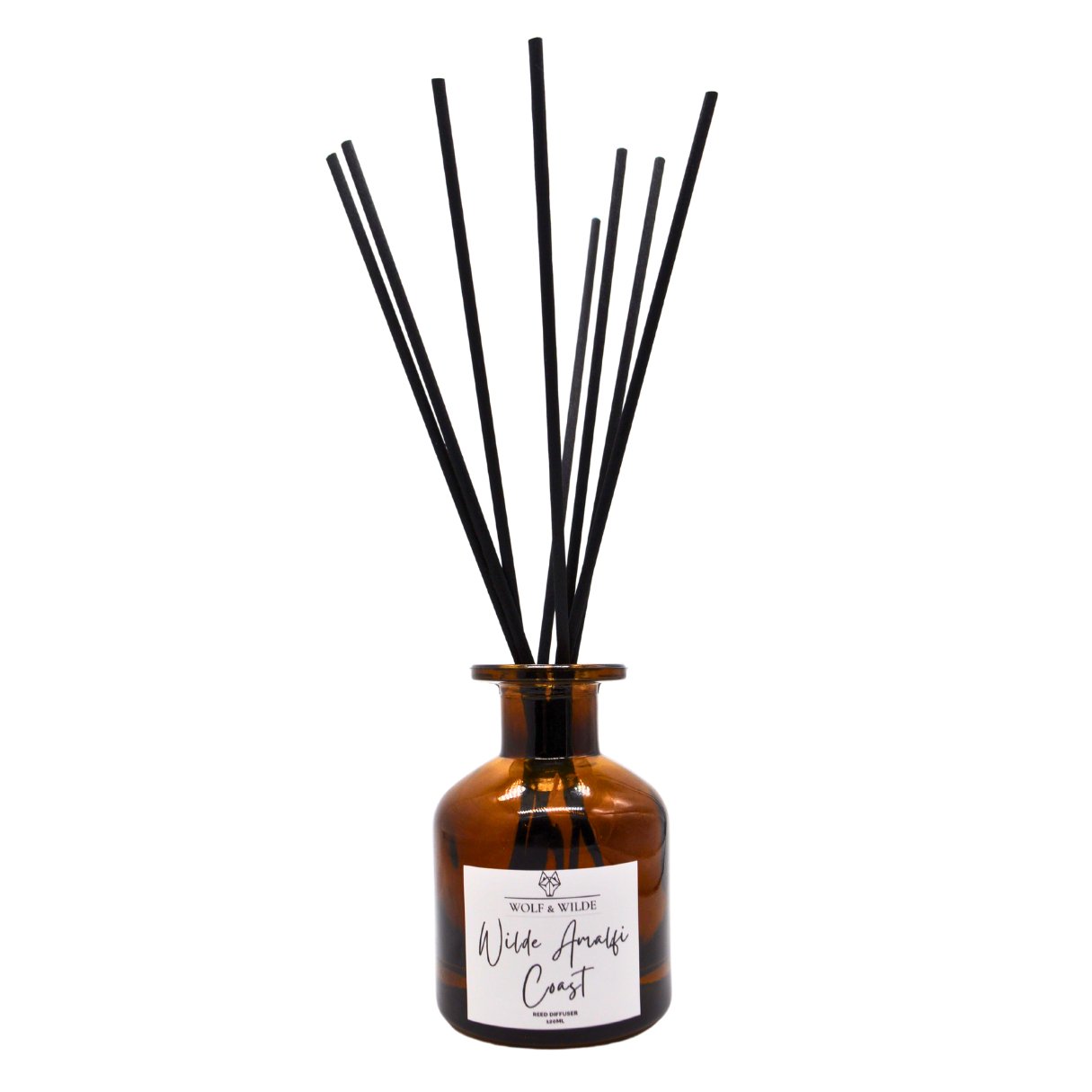 Wilde Amalfi Coast 120ml Reed Diffuser With 8 Reeds - ScentiMelti Home Fragrance, Beauty & Gifts UK