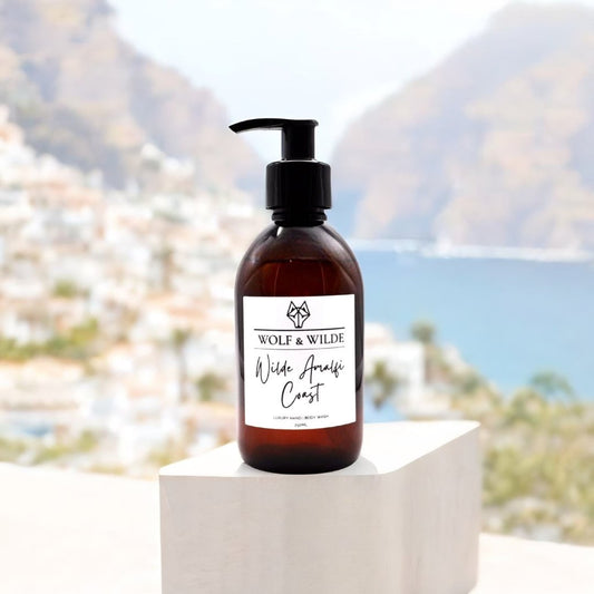 Wilde Amalfi Coast Luxury 2 In 1 Liquid Soap - Hand & Body 250ml - ScentiMelti Home Fragrance, Beauty & Gifts UK