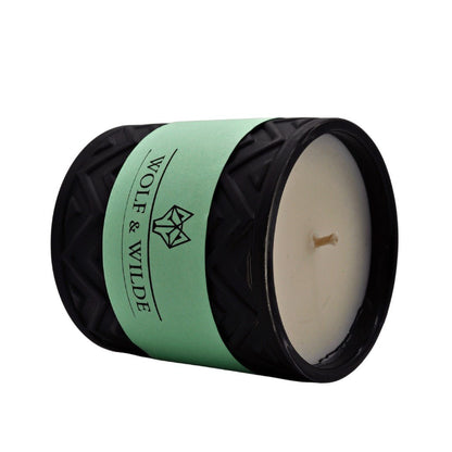 Wilde Bergamot, Jasmine & Musk Luxury Aromatherapy Scented Candle - ScentiMelti Home Fragrance, Beauty & Gifts UK