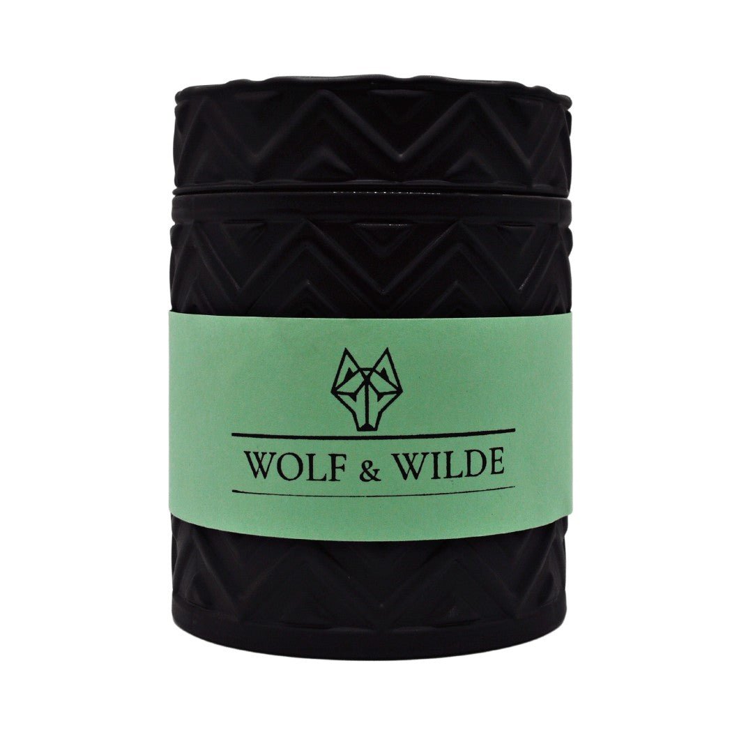 Wilde Bergamot, Jasmine & Musk Luxury Aromatherapy Scented Candle - ScentiMelti Home Fragrance, Beauty & Gifts UK