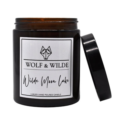 Wilde Moon Lake Scented Handmade Aromatherapy Candle 180g - ScentiMelti Home Fragrance, Beauty & Gifts UK