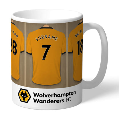 Wolverhampton Football Club Dressing Room Mug - ScentiMelti Home Fragrance, Beauty & Gifts UK