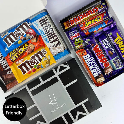 USA Chocolate Letterbox Gift Hamper - ScentiMelti Home Fragrance, Beauty & Gifts UK