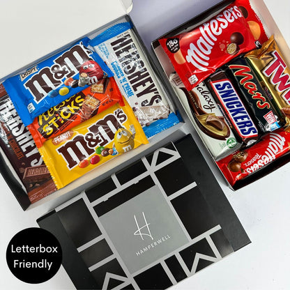 USA Chocolate Letterbox Gift Hamper - ScentiMelti Home Fragrance, Beauty & Gifts UK